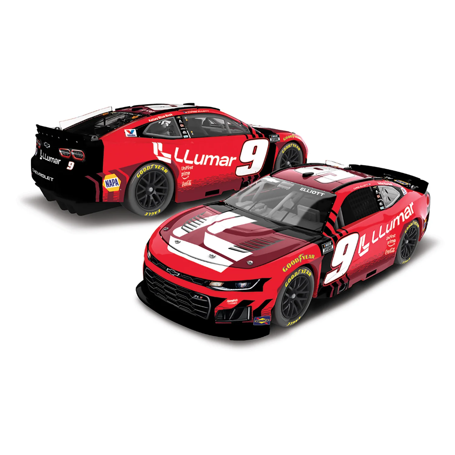 Chase Elliott #9 2026 Llumar 1:24 ELITE Die-Cast