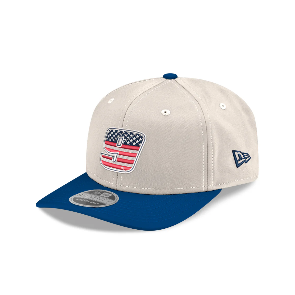 Chase Elliott #9 New Era Stars and Stripes 9SEVENTY SS Cap