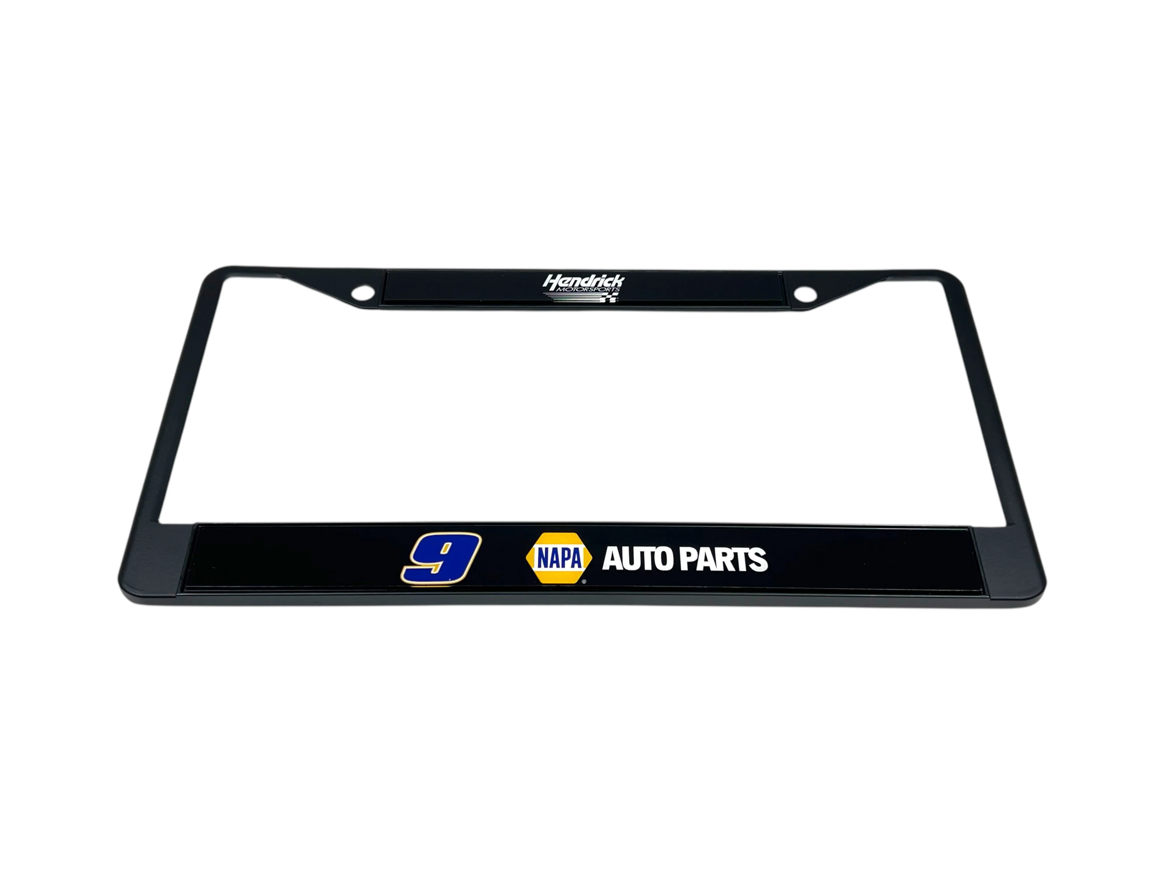 Chase Elliott #9 NAPA Black License Plate Frame - Image 2
