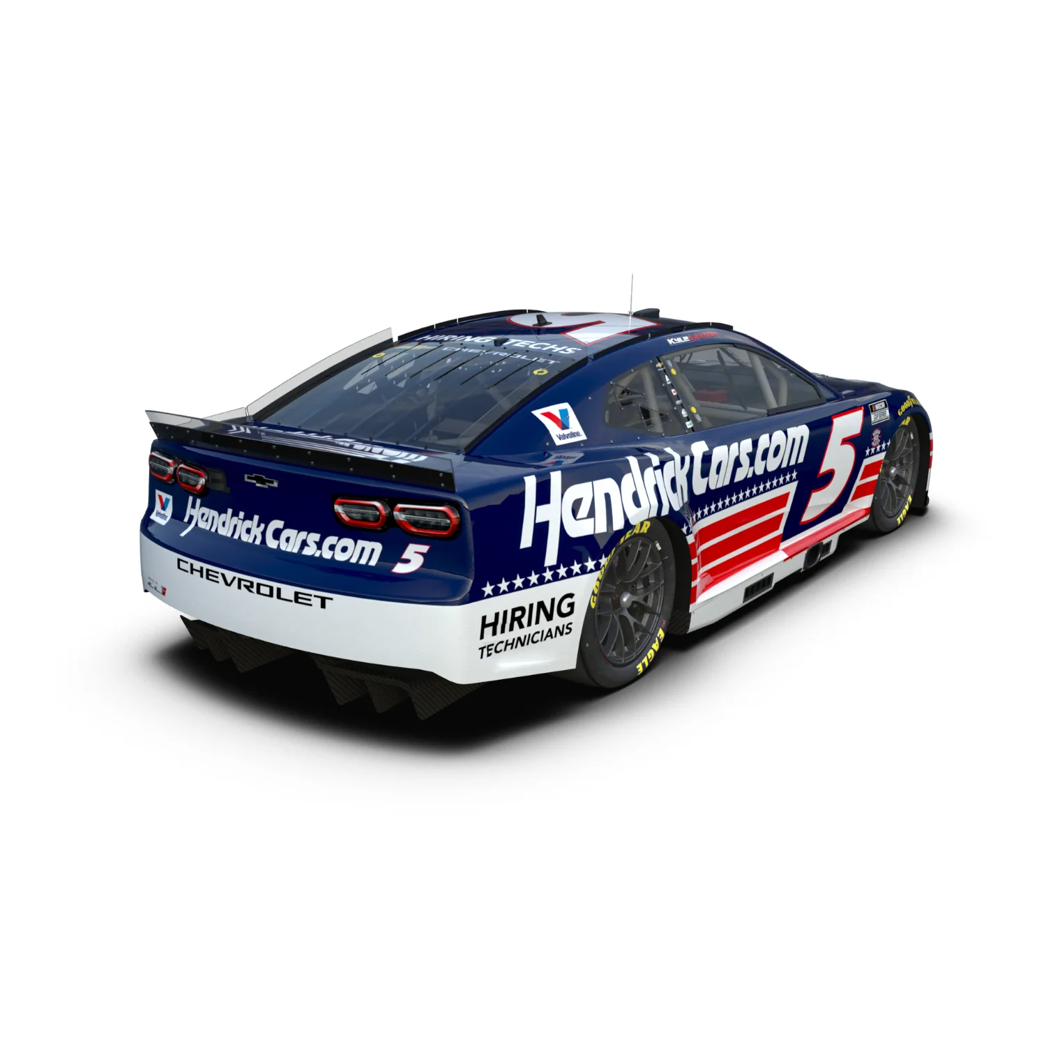 Kyle Larson #5 2026 HendrickCars.com Patriotic 1:24 HO Die-Cast - Image 2