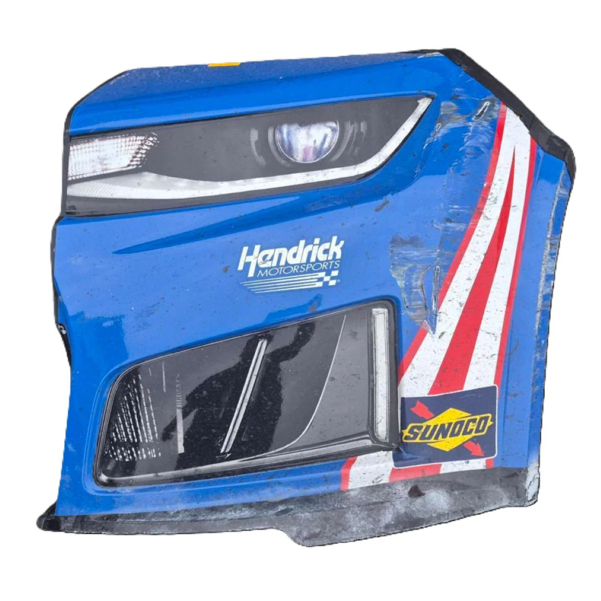 Race Used 2026 Kyle Larson #5 HendrickCars.com Left Front Nose - Texas